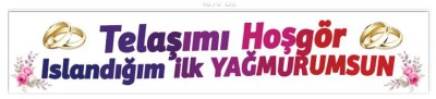 GELİN ARABA YAZISI RPK 1304
