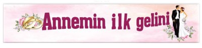 GELİN ARABA YAZISI RPK 1309