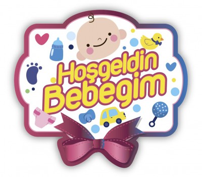 ÇUBUKLU KART -HOŞ GELDİN BEBEK - RPK4