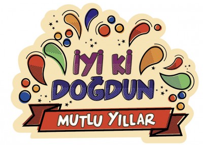 ÇUBUKLU KART - İYİ Kİ DOĞDUN - RPK5 