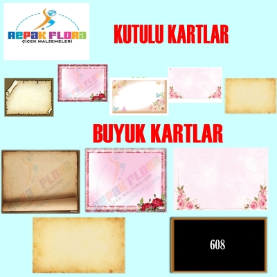 KUTULU KARTLAR VE BÜYÜK KARTLAR
